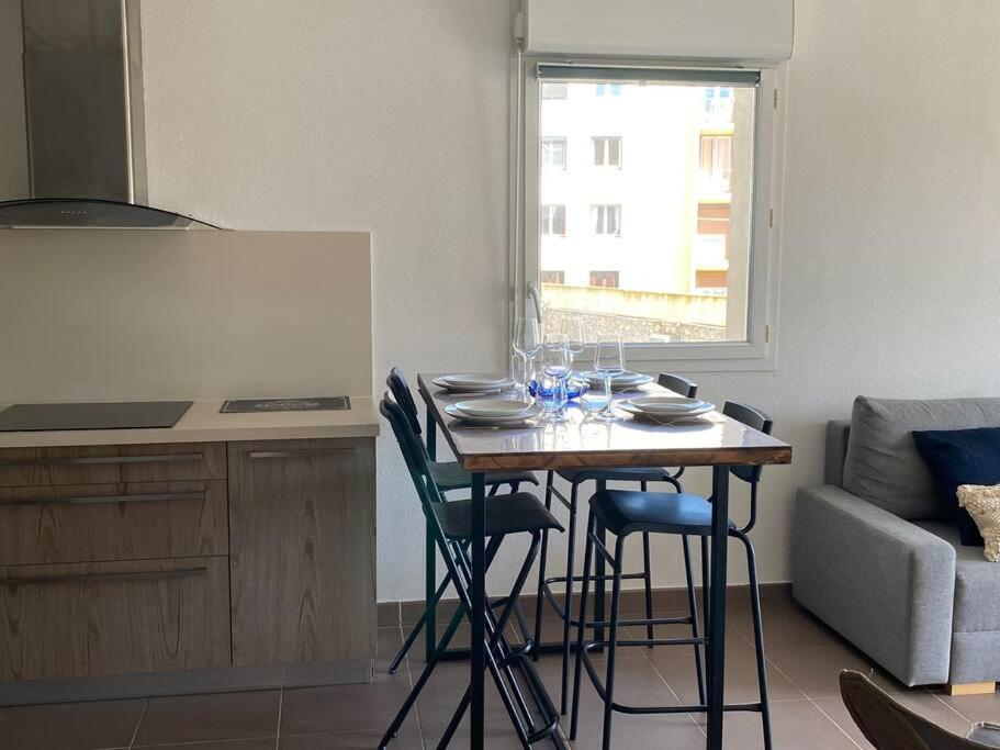 세테 Cosy T3 Gare Terrasse + Parking 아파트 외부 사진